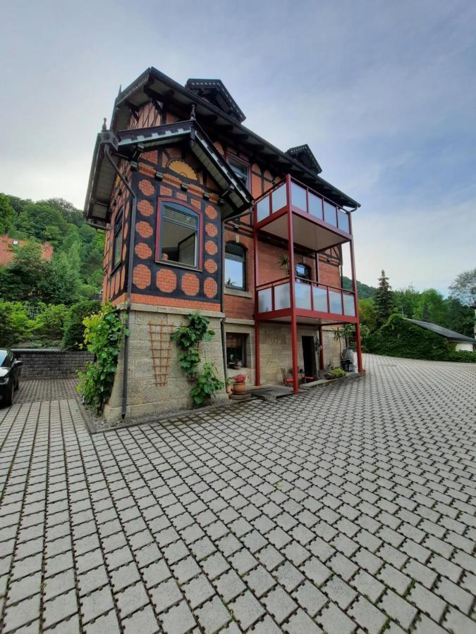 Ferienwohnung Villa Frosch Meiningen Exterior foto